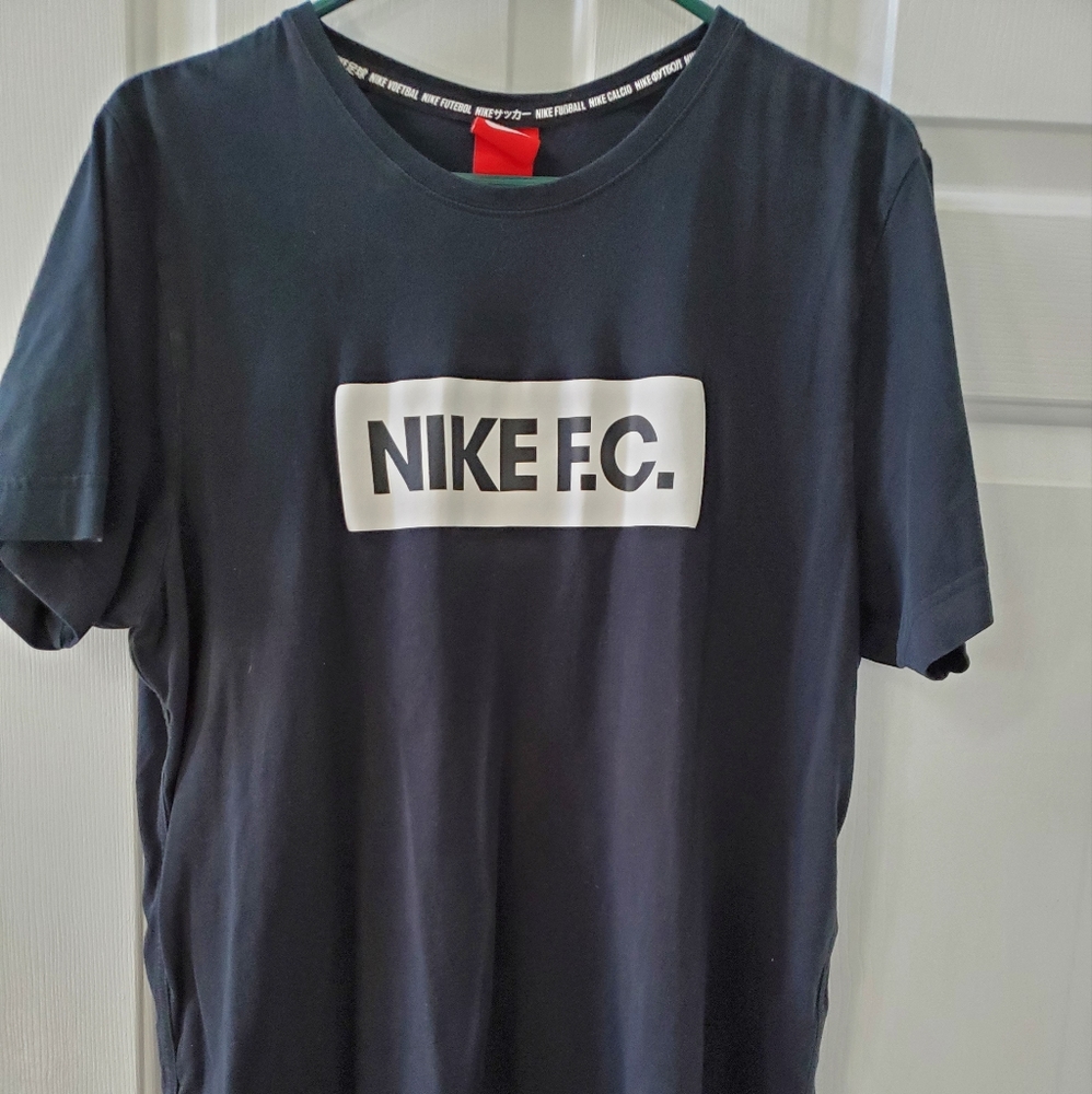 Vintage 1994 Nike F.C. Black Shirt Size XL